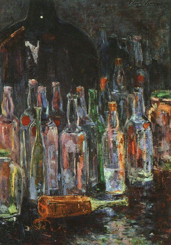 Floris Verster Still Life with Bottles Norge oil painting art